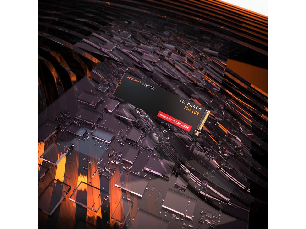 PCIe Gen 5 NVMe SSD  
WD_BLACK SN8100  
Powered by SanDisk