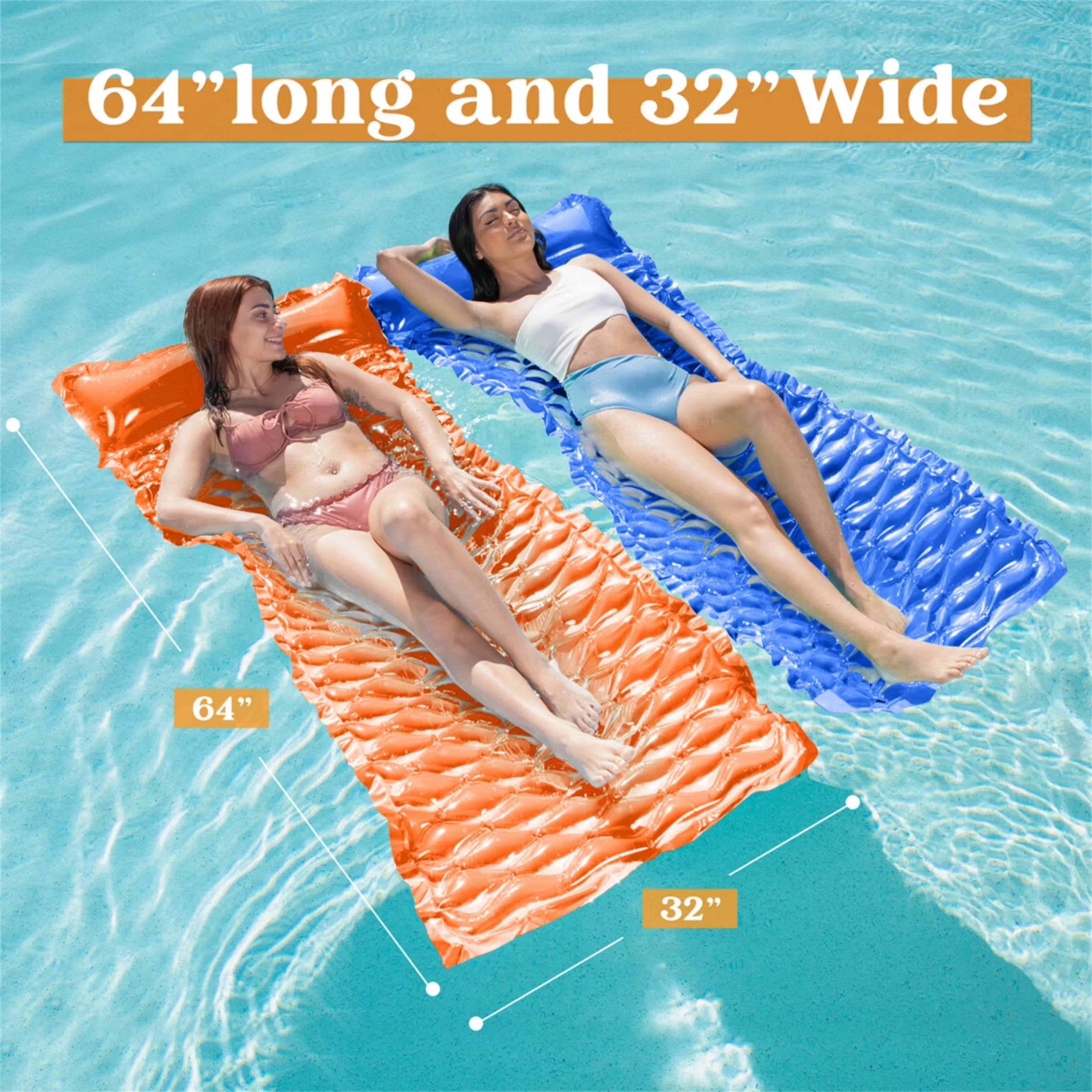 64" long and 32" wide