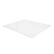 Front. Floortex - Executive XXL Rectangular Polycarbonate Chair Mat for Hard Floor 71 x 79 inches - Clear.