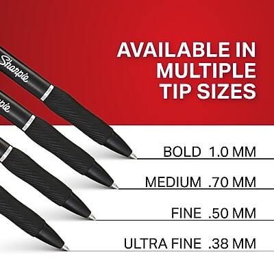Sharpie Pie AVAILABLE IN MULTIPLE TIP SIZES

- BOLD 1.0 MM
- MEDIUM .70 MM
- FINE .50 MM
- ULTRA FINE .38 MM