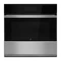 JennAir - 30" Built-In Electric Single Oven With Convection and Flat-Tine Racks - Stainless Steel