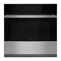 JennAir - 30" Built-In Electric Single Oven With Convection and Flat-Tine Racks - Stainless Steel - Front_Zoom