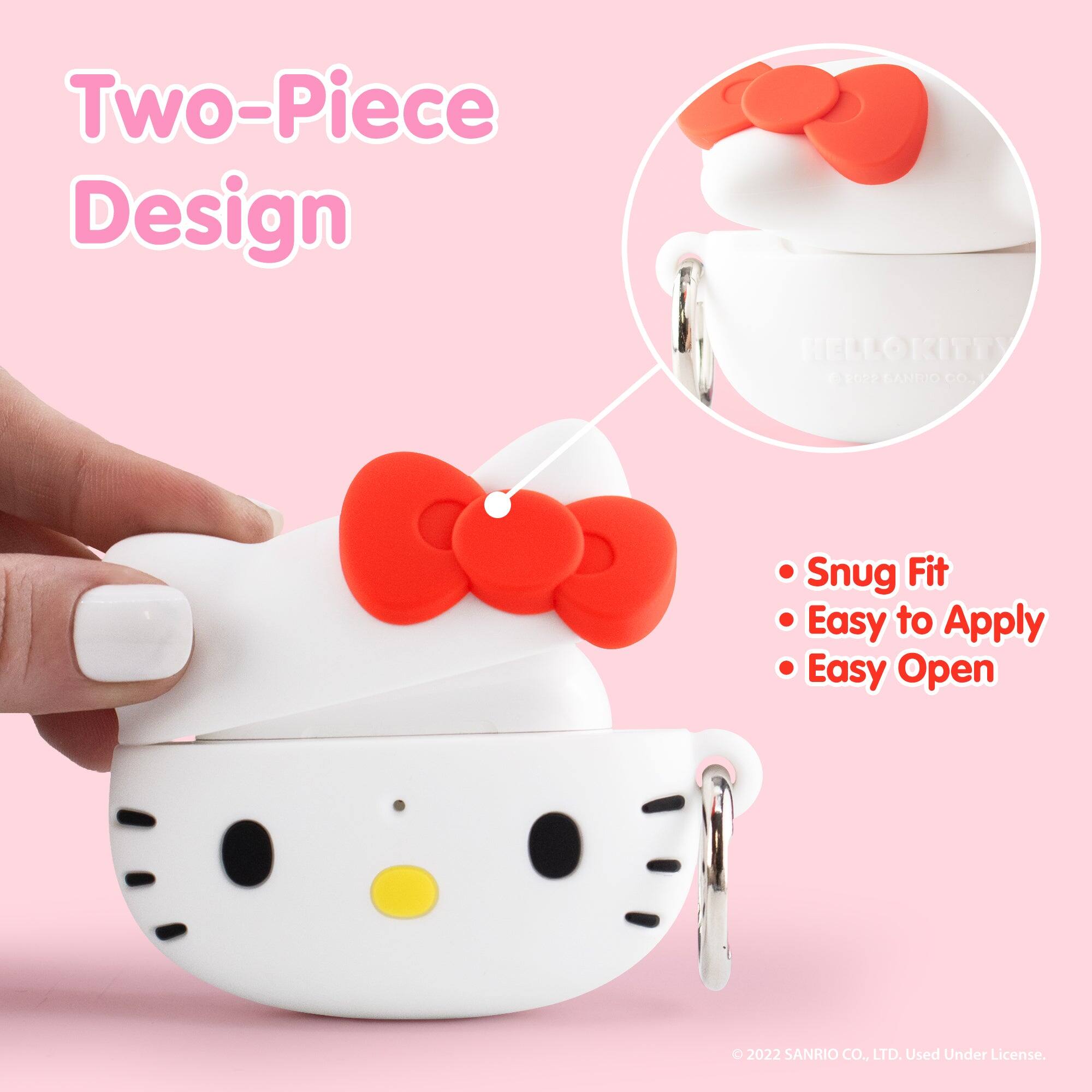 Two-Piece Design

- Snug Fit
- Easy to Apply
- Easy Open

© 2022 SANRIO CO., LTD. Used Under License.