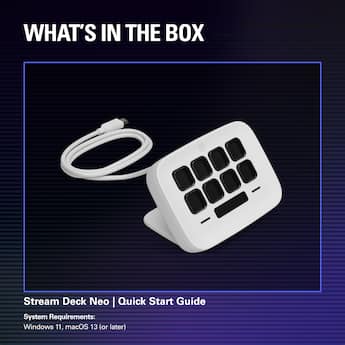Elgato Stream Deck Neo White - Best Buy Elgato Stream Deck Neo White - Best Buy