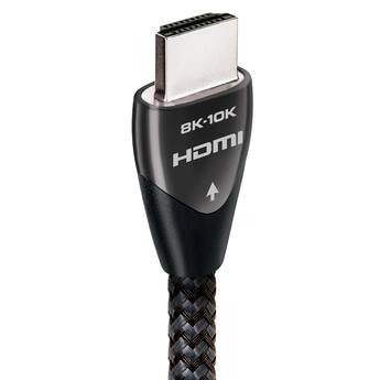 AudioQuest Carbon 48 2.5' 4K 8K 10K 48Gbps HDMI Cable Gray on AudioQuest Carbon 48 2.5' 4K 8K 10K 48Gbps HDMI Cable Gray on
