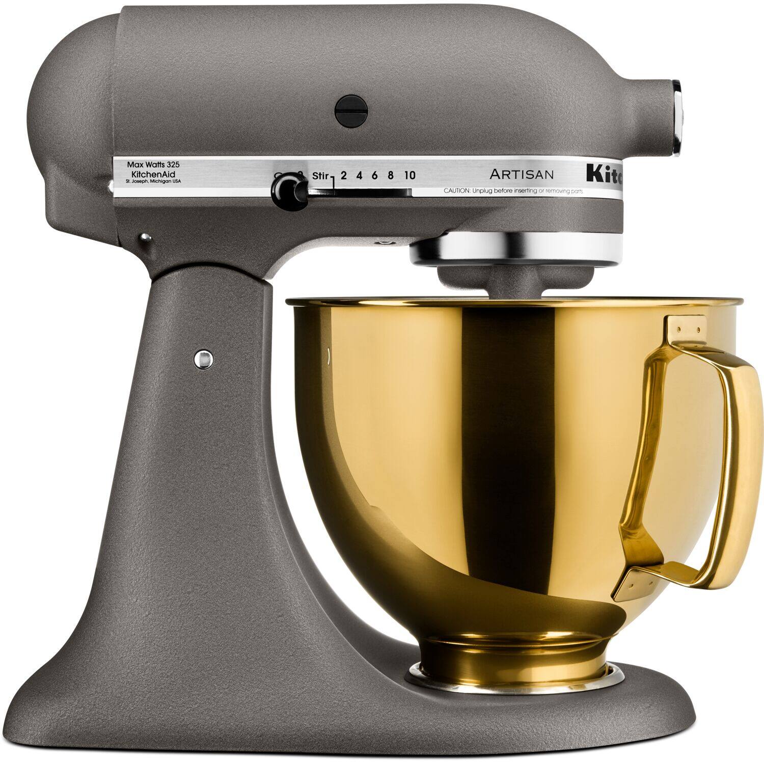 The text on the image reads: "Max wam 325 KitchenAid . - - Stir 246810 2 4 6 8 10 ARTISAN Kit CALTON Unpiuc ae rserting Suniiu srat."

Corrected text: "Max Wam 325 KitchenAid . - - Stir 246810 2 4 6 8 10 ARTISAN Kit CALTON Unpiuc ae rserting Suniiu srat."