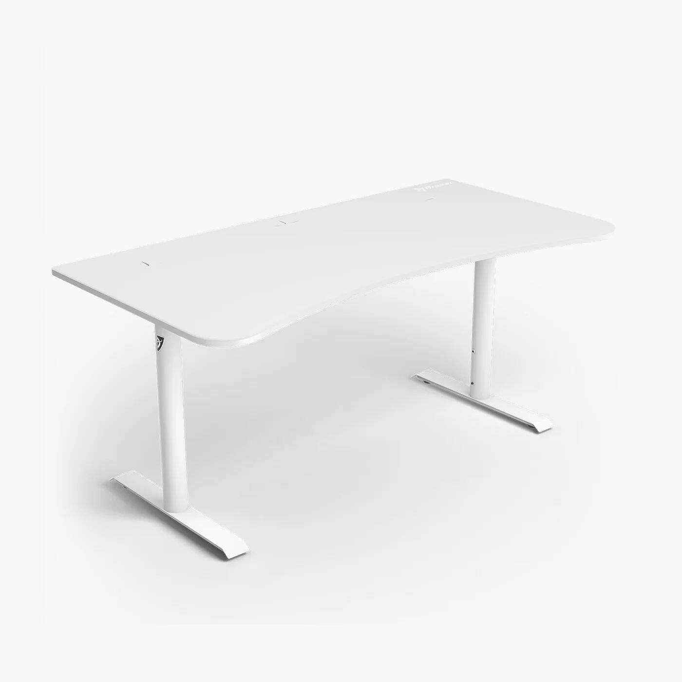 Back. Arozzi - Arena Gaming Desk - Large - Pure White.