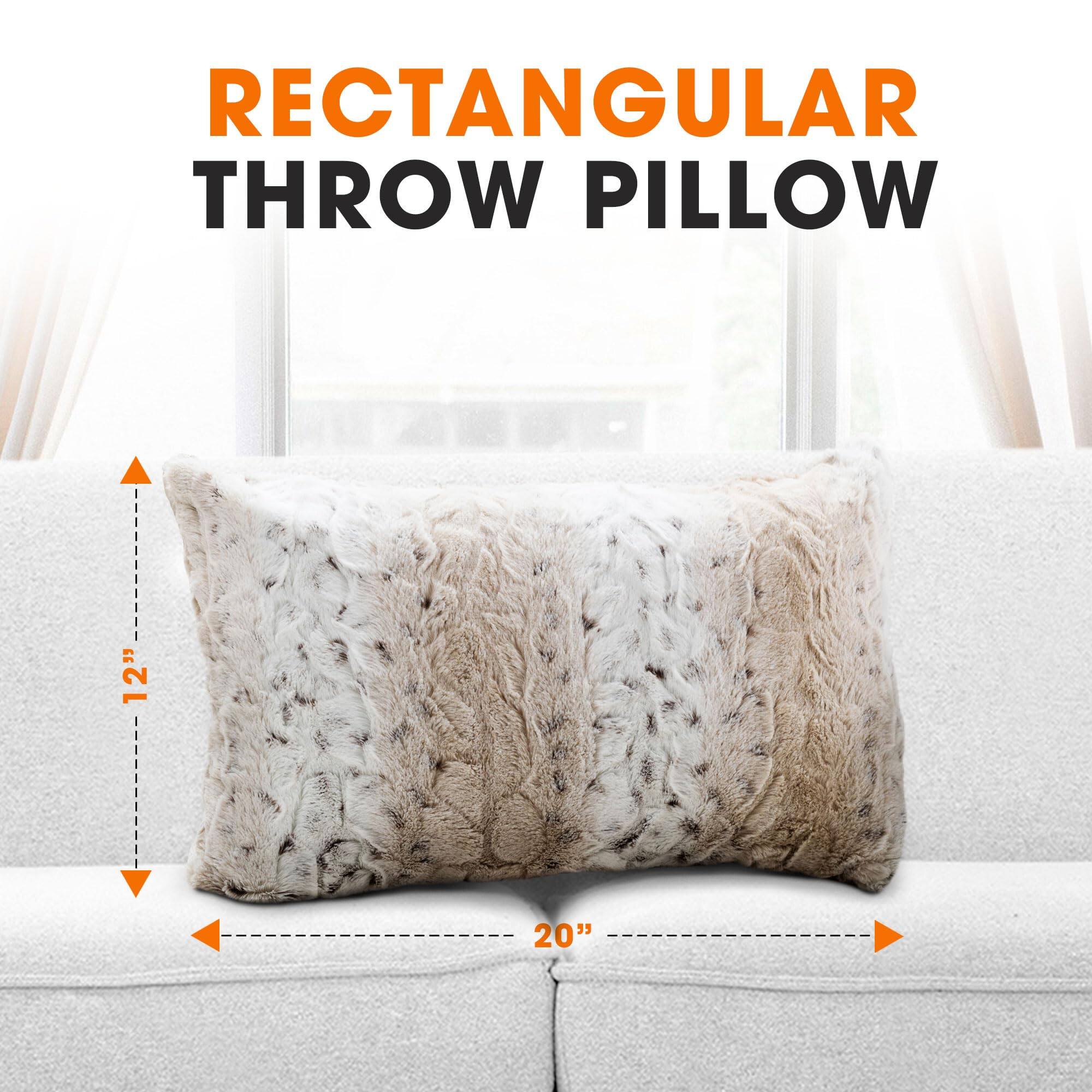 RECTANGULAR THROW PILLOW

12" x 20"