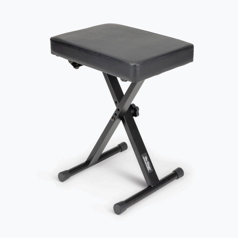 Alt View 8. On Stage Stands - On Stage KT7800 Padded Keyboard Bench - Black.