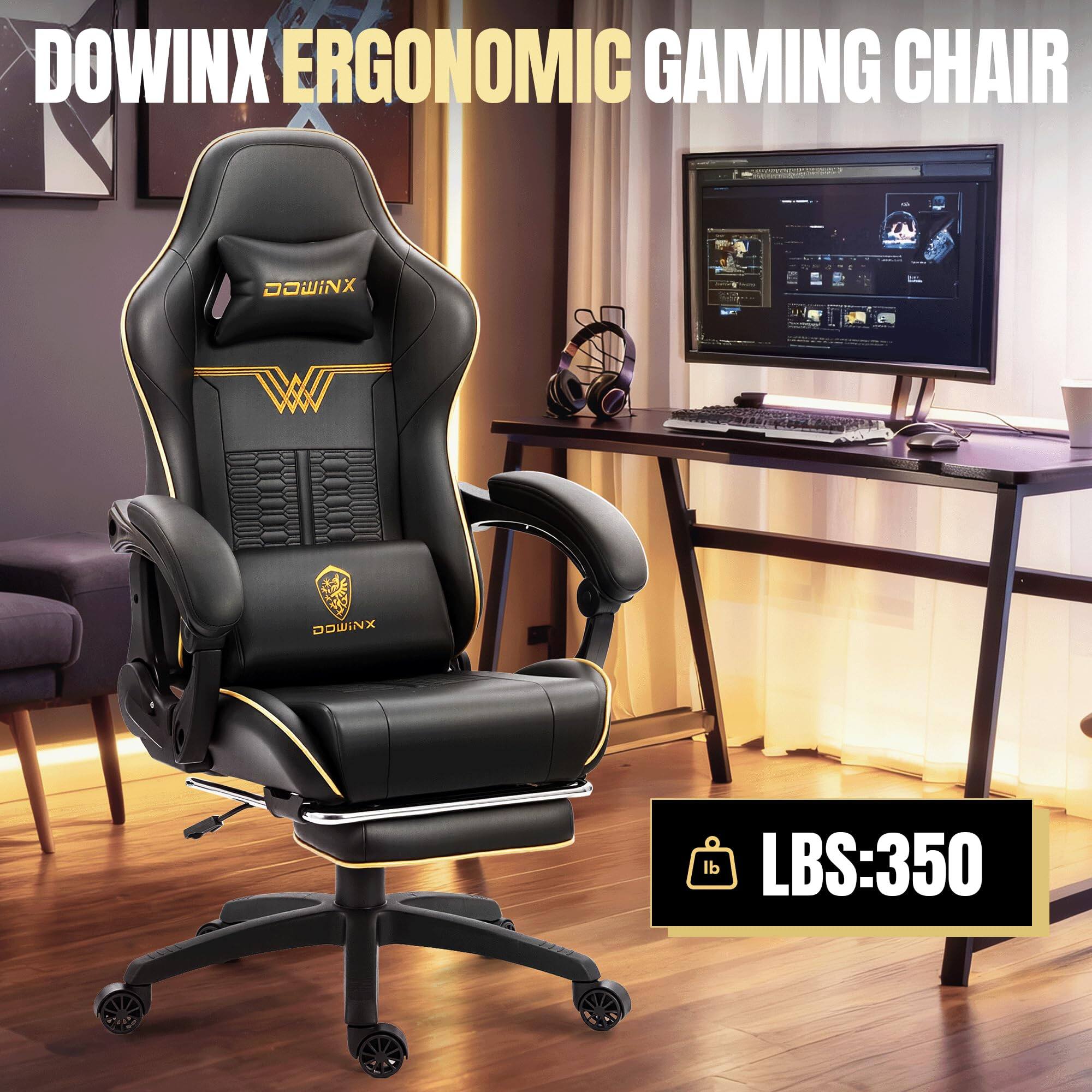 DOWINX ERGONOMIC GAMING CHAIR  
DOWINX XNIMCC  
LBS: 350
