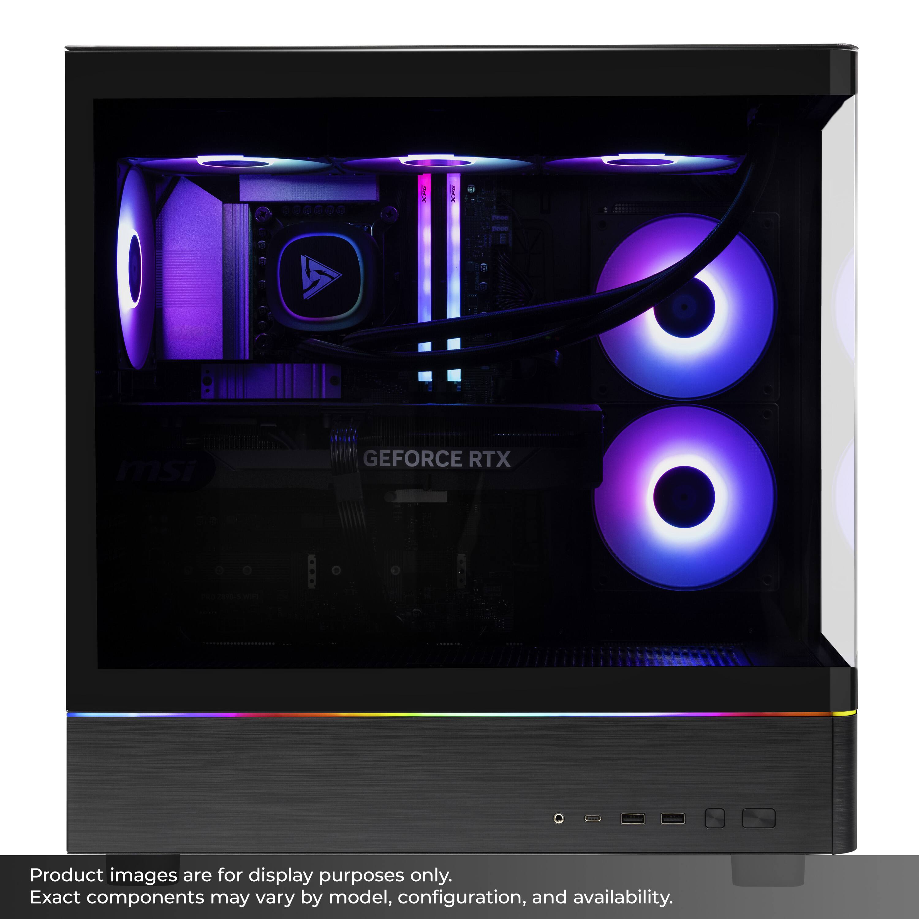 Most GeForce RTX product images are for display purposes only. Exact components may vary by model, configuration, and availability.
