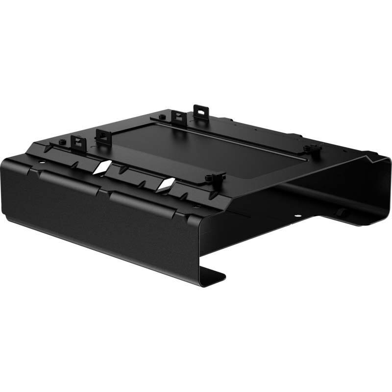 Alt View 1. HP - HP Mounting Bracket for Desktop Computer, Monitor, Mouse, Keyboard, Mini PC - Black.