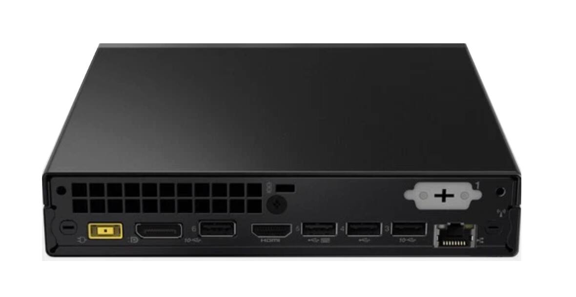 Alt View 7. Lenovo - Lenovo ThinkCentre Neo 50Q Mini Desktop (Intel i5-13420H, 32GB DDR4, 2TB PCIe SSD, Intel UHD, Win 11 Pro) - Black.