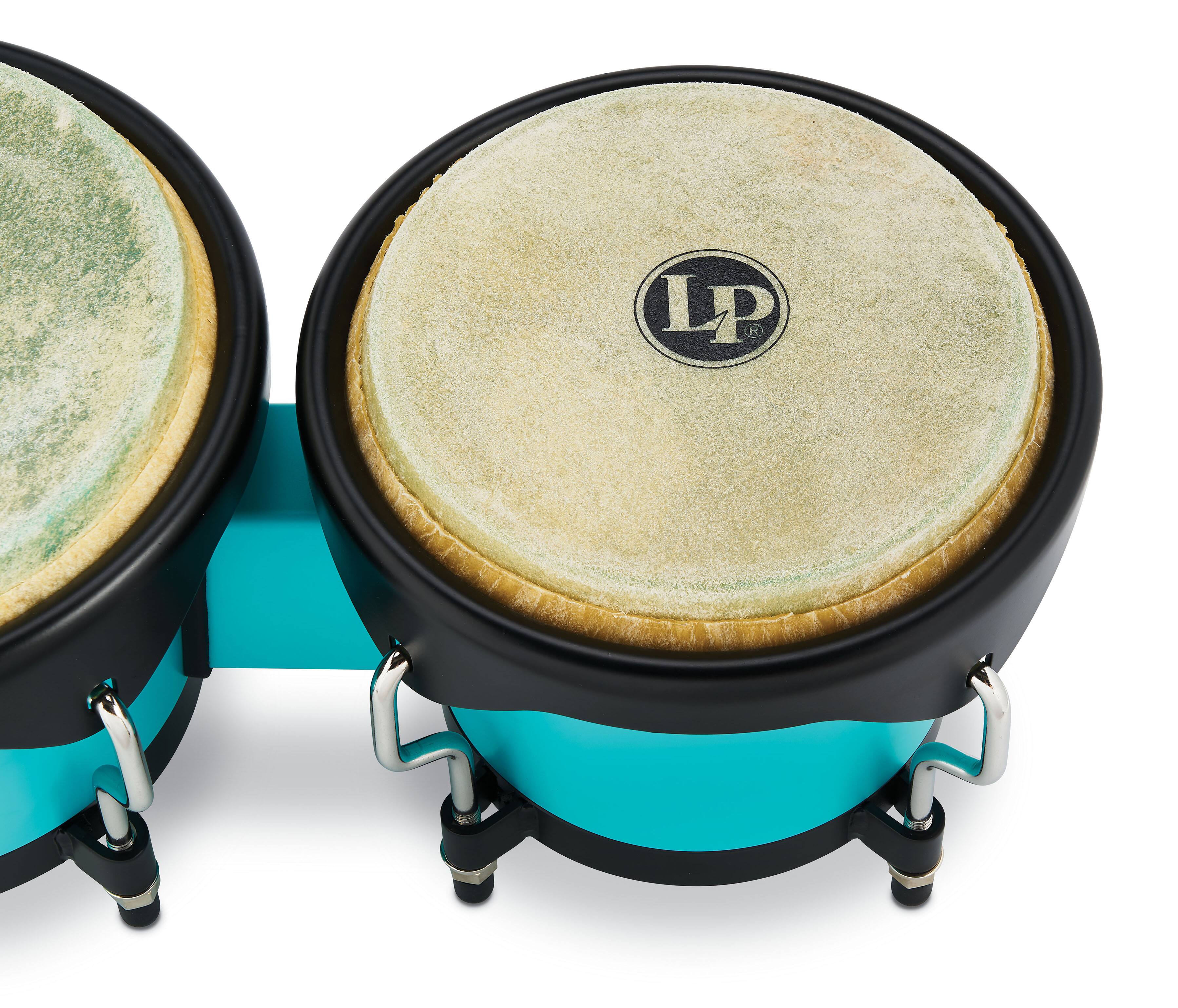 Left. Latin Percussion - Discovery 6-1/4" & 7-1/4" Bongos.