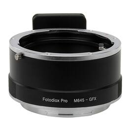 Fotodiox - Pro Lens Adapter - Compatible with Mamiya 645 (M645) Mount Lenses to fit Fujifilm G Mount Cameras