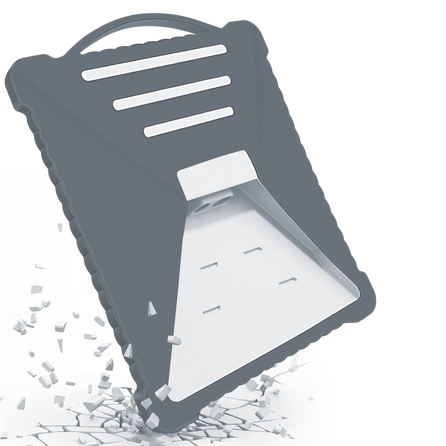 Left. Skanty Furniture - Protective Cover for Starlink Mini,Waterproof & Scratch-Resistant Portable Silicone Case for Satellite Antenna.