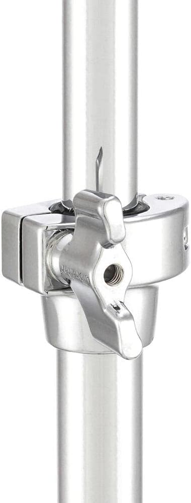 Left. Gibraltar Hardware - Medium Height Double Braced Extended Height Concert Snare Drum Stand, Drum Hardware and Accessories.