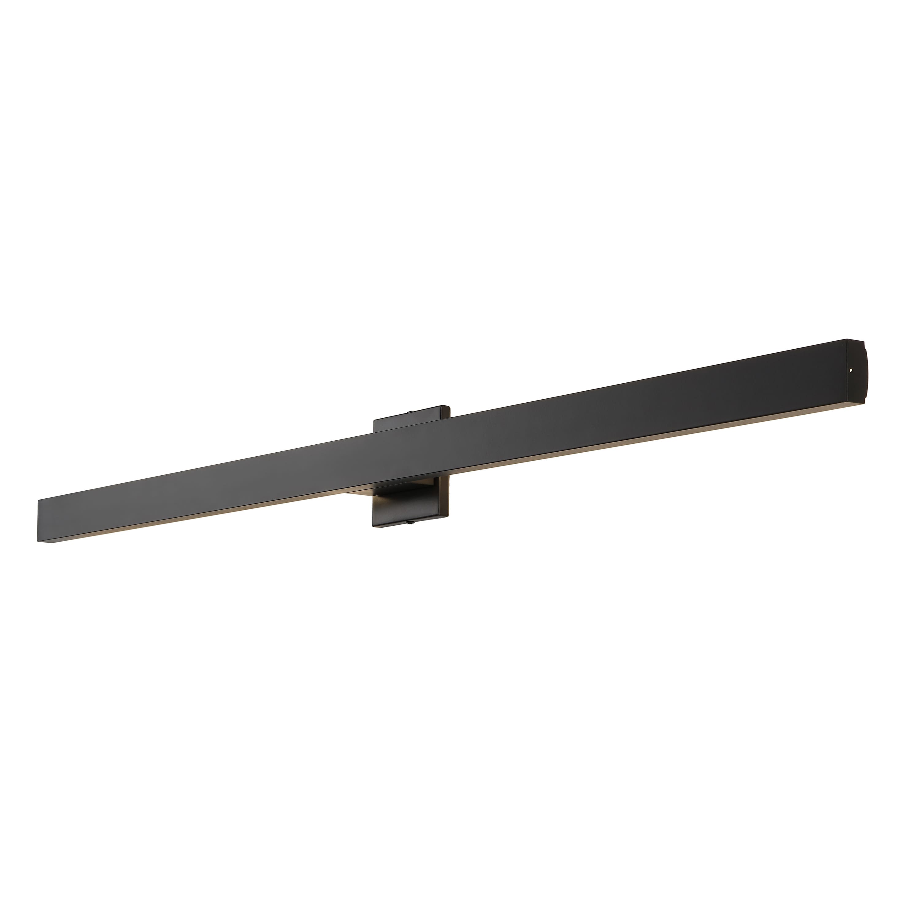 "Jonathan Y - Vara 49.5"" Modern Minimalist Indoor/Outdoor Metal 350-Degree Rotate Dimmable Integrated Linear LED Wall Sconce - Black" price history on PriceWatchPro