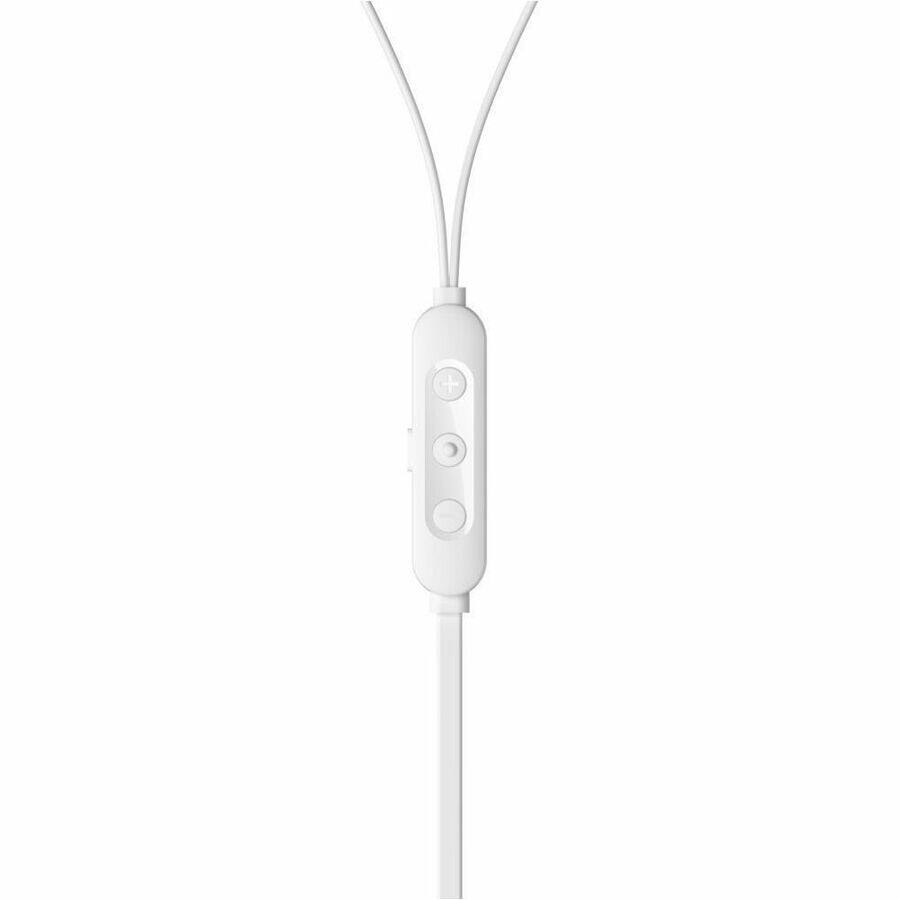 Alt View 3. Belkin - Belkin SoundForm ANC Wired Earbuds (USB-C) - Stereo - USB Type C - Wired - Earbud - Binaural - In-ear - White - White.