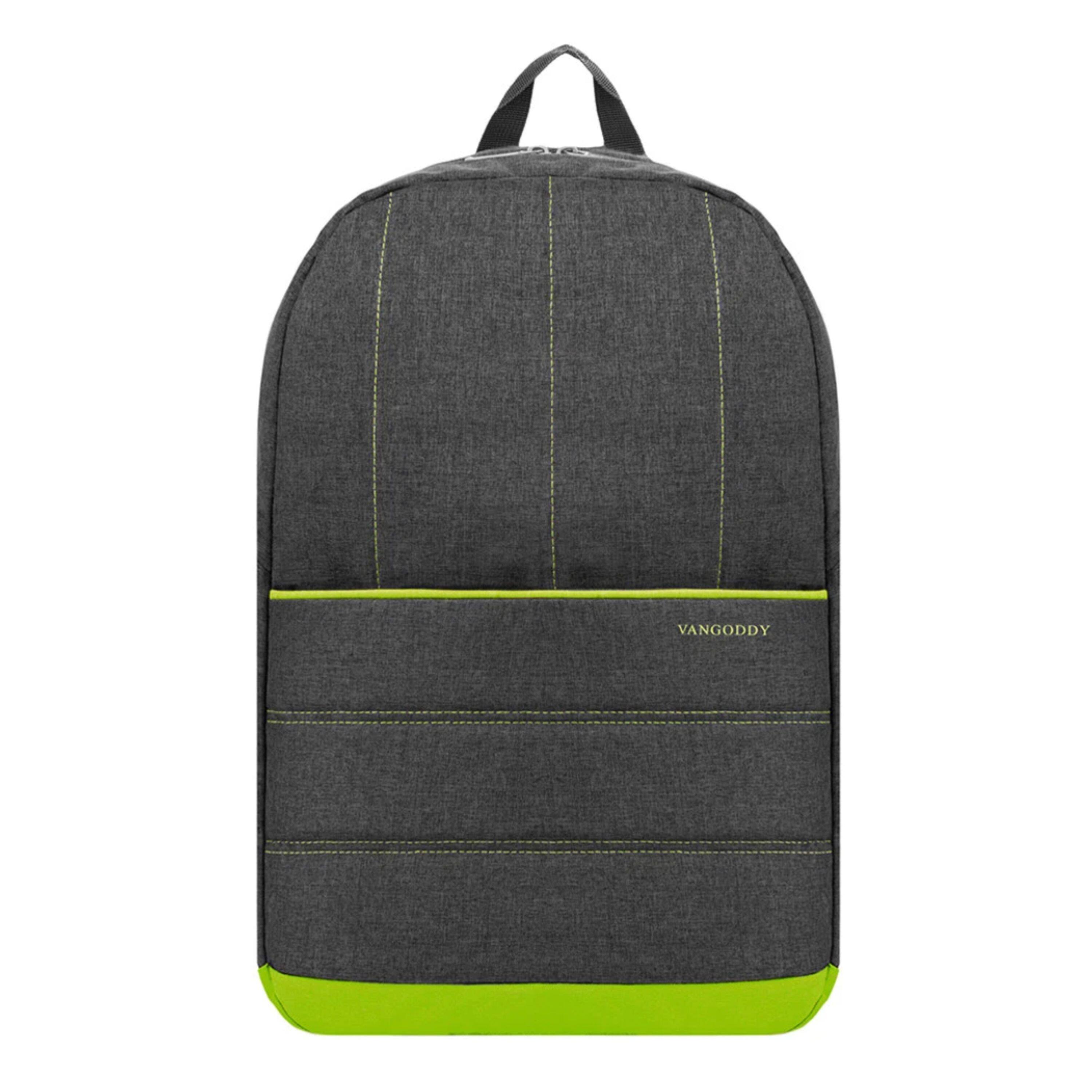 Left. Kitcheniva - Laptop Backpack School Bag For 15" Laptop - Green.