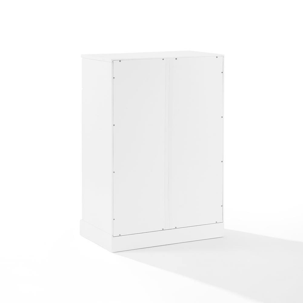 Alt View 2. Crosley Furniture - Stanton Kitchen Storage Cabinet - White.