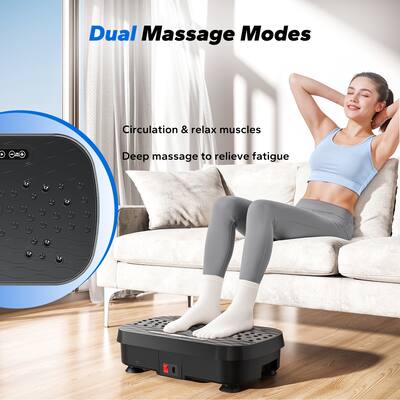 MERACH Vibration Plate with Dual Massage Modes (shiatsu & magnetic), 99 Speeds, Lymphatic Drainage for Full Body Workout Black MR-2491B1 - Best Buy MERACH Vibration Plate with Dual Massage Modes (shiatsu & magnetic), 99 Speeds, Lymphatic Drainage for Full Body Workout Black MR-2491B1 - Best Buy