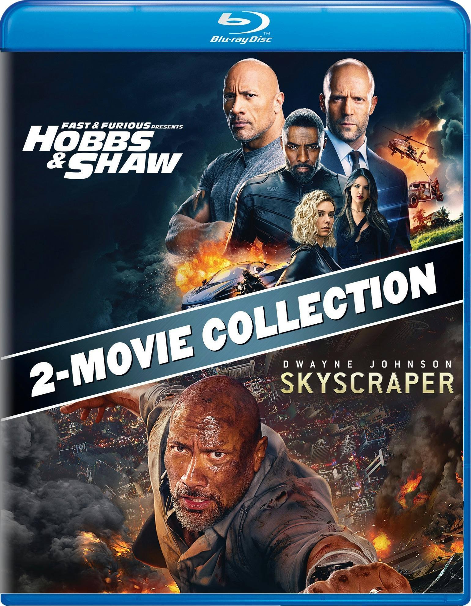 Fast & Furious Presents: Hobbs & Shaw/Skyscraper (Blu-ray Double Feature) [Blu-ray] [Standard]