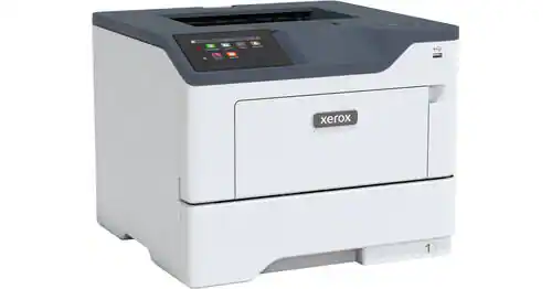Front. Xerox - B410/DN Monochrome Laser Printer - Black - 1200 x 1200dpi - 50ppm - RJ45 - USB - Apple AirPrint - Mopria - Wi-Fi Direct - Black.