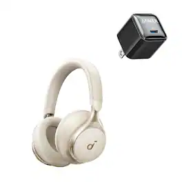 Soundcore - by Anker, Space One, Active Noise Cancelling Headphones with USB C Charger, 2X Stronger Voice Reduction