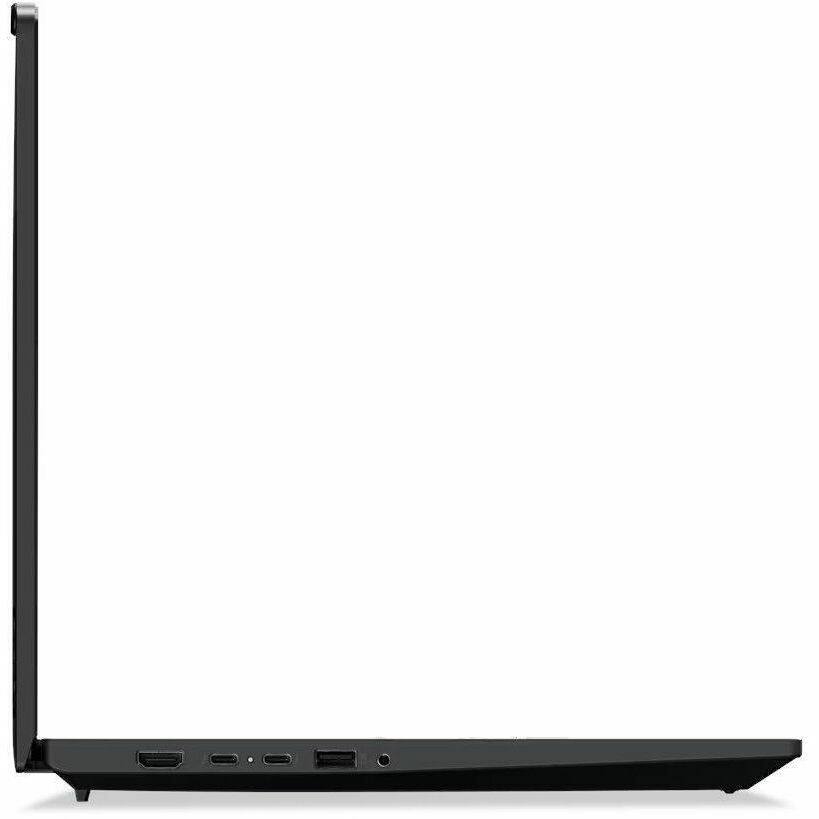 Alt View 2. Lenovo - Lenovo ThinkPad P16s Gen 3 21KS0043US 16" Mobile Workstation - WUXGA - Intel Core Ultra 7 165H - vPro Technology - 16 GB - Black.
