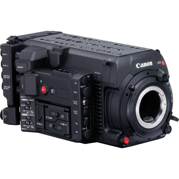 MON 1  
MON 2  
GENLOCK/SYNC OUT  
REMOTE  
MIC  
INTAKE  
EOS  
Canon  
TIME CODE IN/OUT  
NEC  
M VIDEO  
VIDEO DN  
1 INPUT 1  
LD ANALOG  
ANALOG LINE  
MIC  
HEV  
USTS  
ANALOG  
LINE - MIC  
INPUT 2  
On  
DC OUT  
DC OUT 12V2A  
CTRL  
LENS