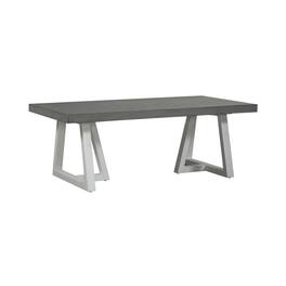 Liberty Furniture Industries - Rectangular Cocktail Table Contemporary in Two-Tone Shell - White