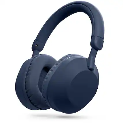 Front. GabbaGoods - GabbaGoods Aura Foldable Over Ear Bluetooth Headphones with HD Stereo Sound, AUX Input, and TF Card Reader.