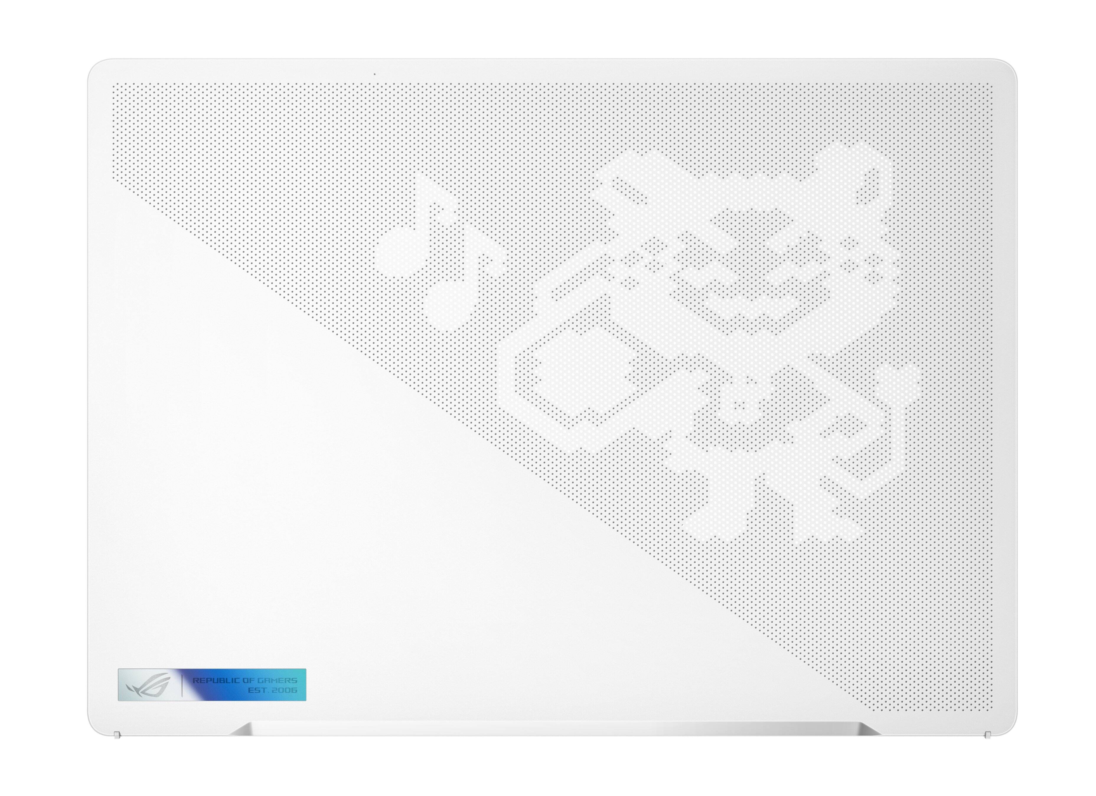 Alt View 12. ASUS - ROG Zephyrus 14" 165Hz Gaming Laptop QHD - AMD Ryzen 9 7940HS with 16GB Memory - NVIDIA GeForce RTX 4080 - 1TB SSD - White.