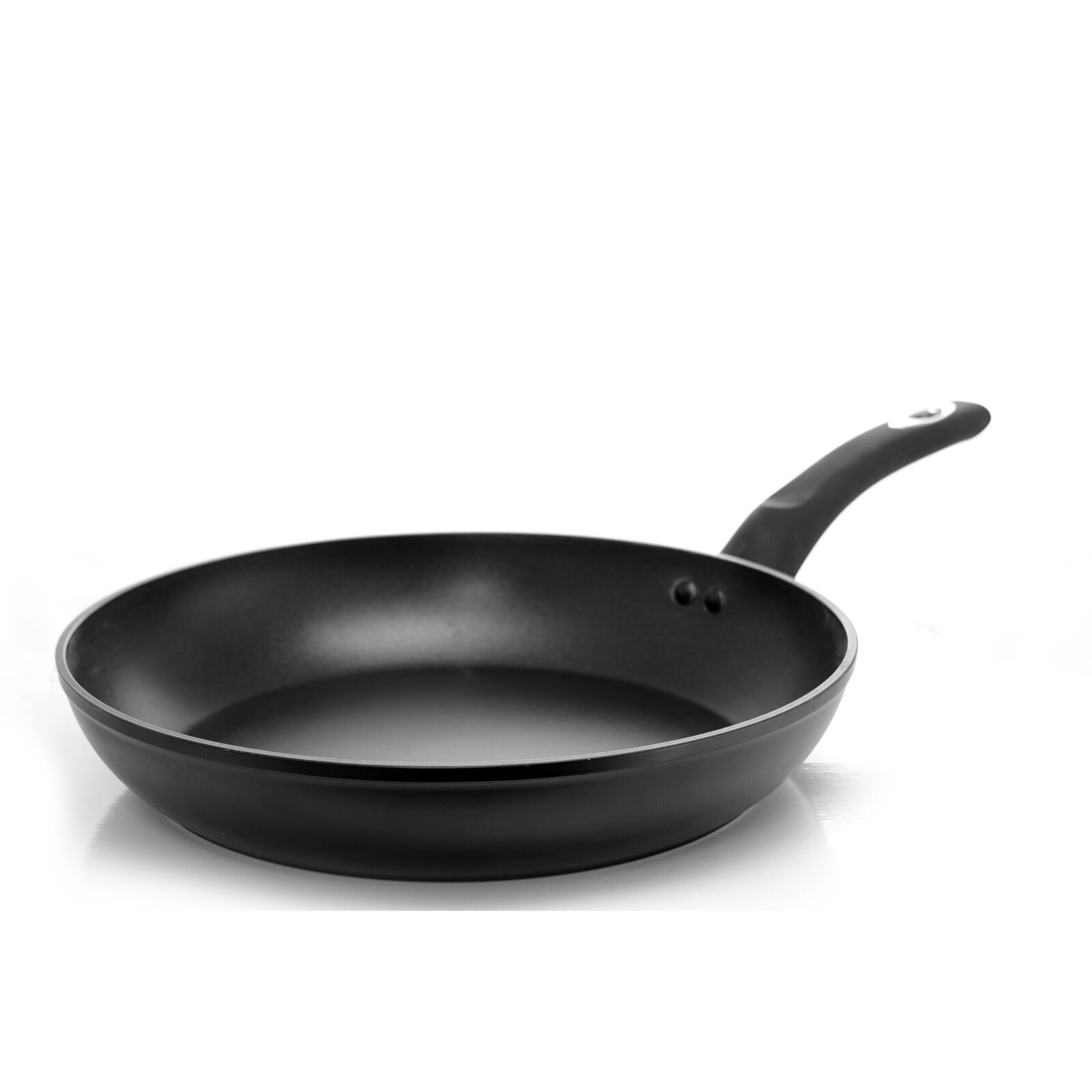 Alt View 5. Oster - Oster Allston 12 Inch Aluminum Nonstick Frying Pan in Black - Black.