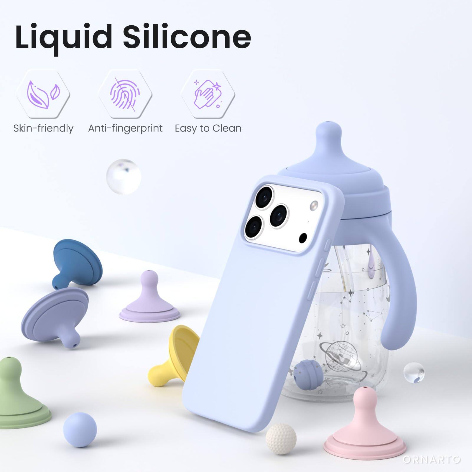 Liquid Silicone

Skin-friendly  
Anti-fingerprint  
Easy to Clean  

ORNARTO