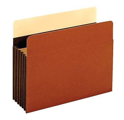Alt View 1. Pendaflex - 10% Recycled Heavy Duty Reinforced File Pocket, 5 1/4" Expansion, Letter Size, Brown, 10/Box - Brown.