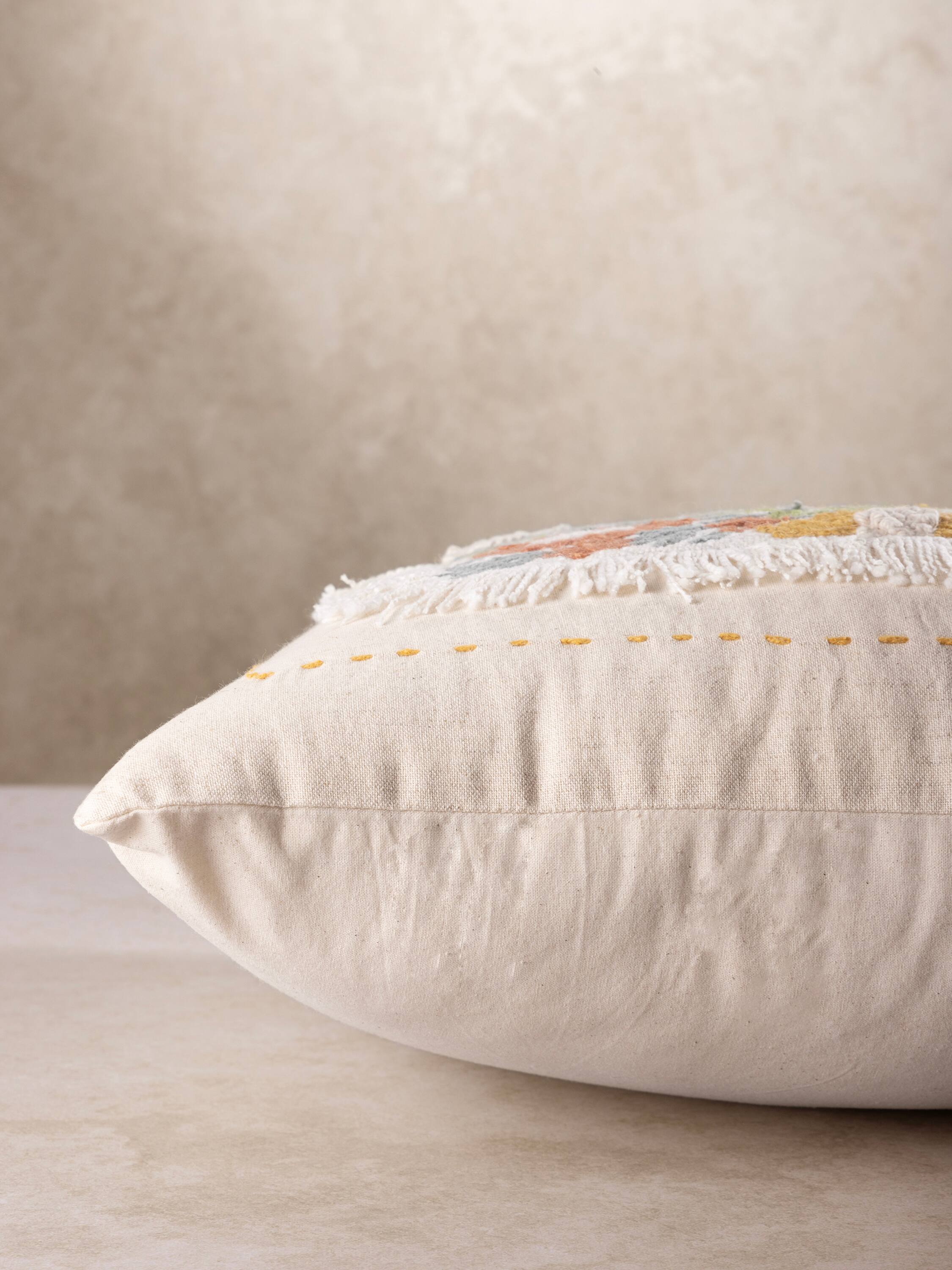 Left. GAURI KOHLI - Perth Pillow - Multicolored.