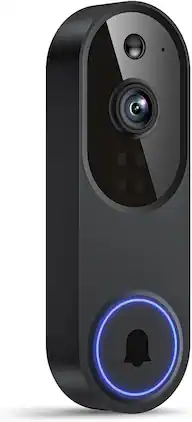 Vulpecula Spade - Wireless Video Doorbell Camera, Battery Powered, AI Human and Motion Detection, 2 Way Talk, Night Vision, Cloud Storage