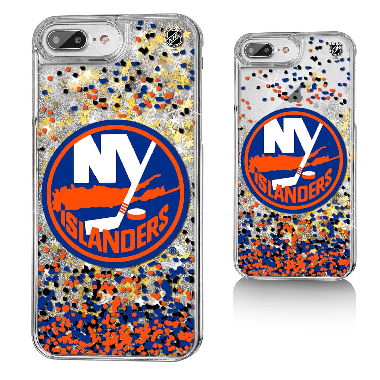 Keyscaper - NHL - New York Islanders iPhone Confetti Glitter Case - 13 Pro - Multicolor price history on PriceWatchPro