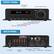 **FRONT PANEL**
- LED Display Window
- Volume Control Knob
- STANDBY
- TUNER-
- TUNER+
- SURROUND
- MUTE
- INPUT
- Input Adjustment Knob
- Mute Adjustment Knob
- Surround Adjustment Knob
- Tuner Adjustment Knob
- Stand By Adjustment Knob
**BACK PANEL**
- WARNING
- Made in China
- DC INPUT 12V - 3A
- Speakers Input
- SW OUT
- AUDIO INPUT
- FM ANT
- HDMI OUT
- HDMI INPUT
- AUX R
- CEN
- SR
- SW
- FL
- FR