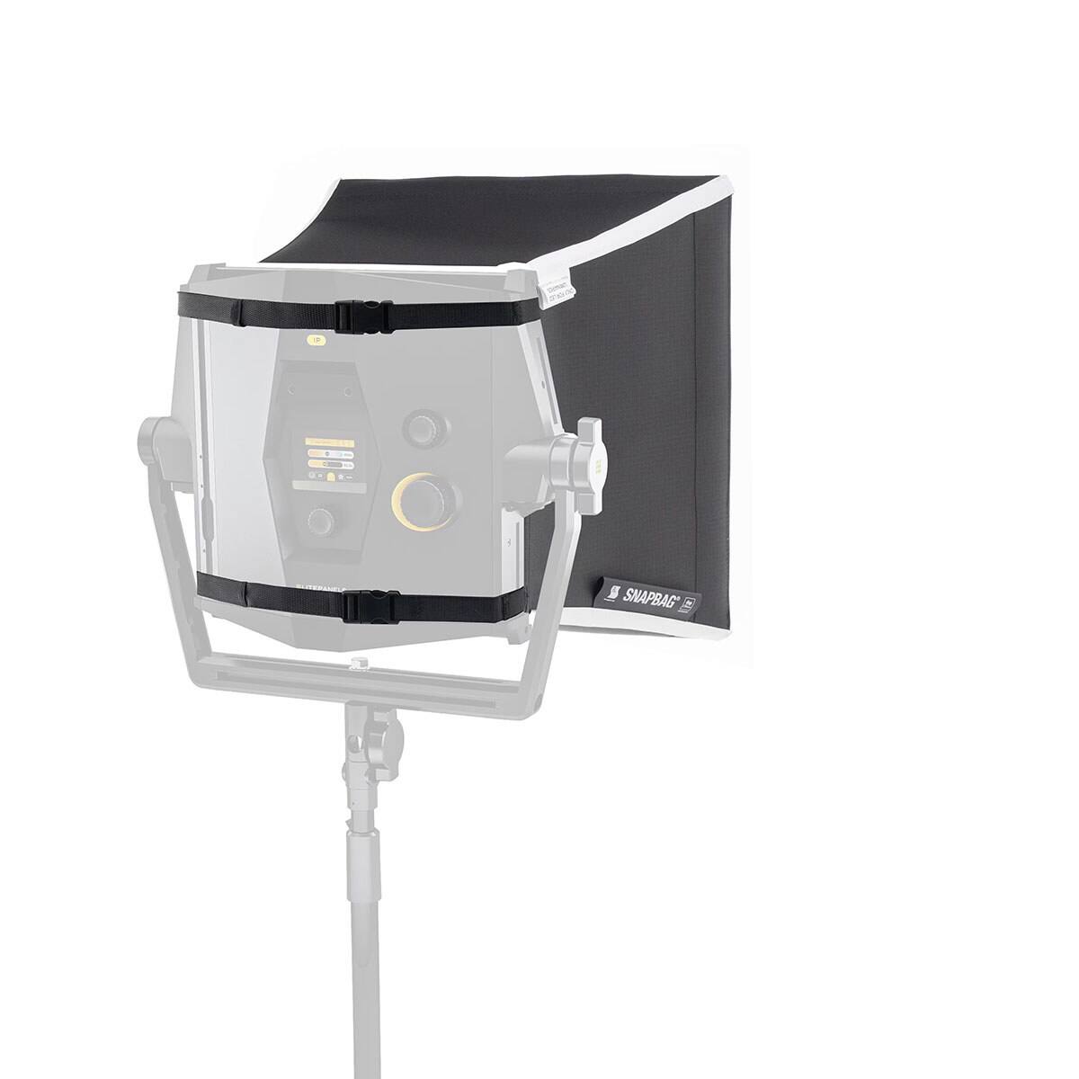 Alt View 3. DoPchoice - DoPchoice 17x17" SnapBag Square Softbox for Litepanels Astra IP 1x1 Light.