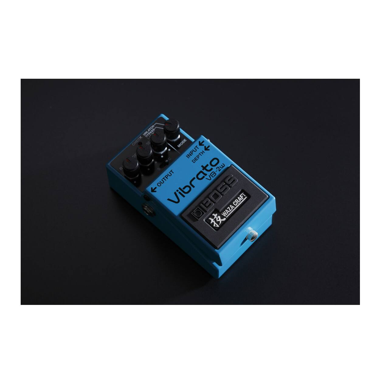 AC LE SYPAGS- OT CHECK 5 MODE + INPUT DEPTH 2w OUTPUT Vibrato VB f LBOSS WAZA CRAFT V