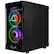 Alt View 2. CLX - CLX Set Gaming Desktop - AMD Ryzen 5 5600GT - 16GB DDR4 3600 Memory - Radeon Vega 7 (CPU Integrated) - 1TB NVMe M.2 SSD - Black.