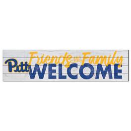 Jardine - Pitt Panthers 10'' x 40'' Friends & Family Welcome Sign - Multicolor