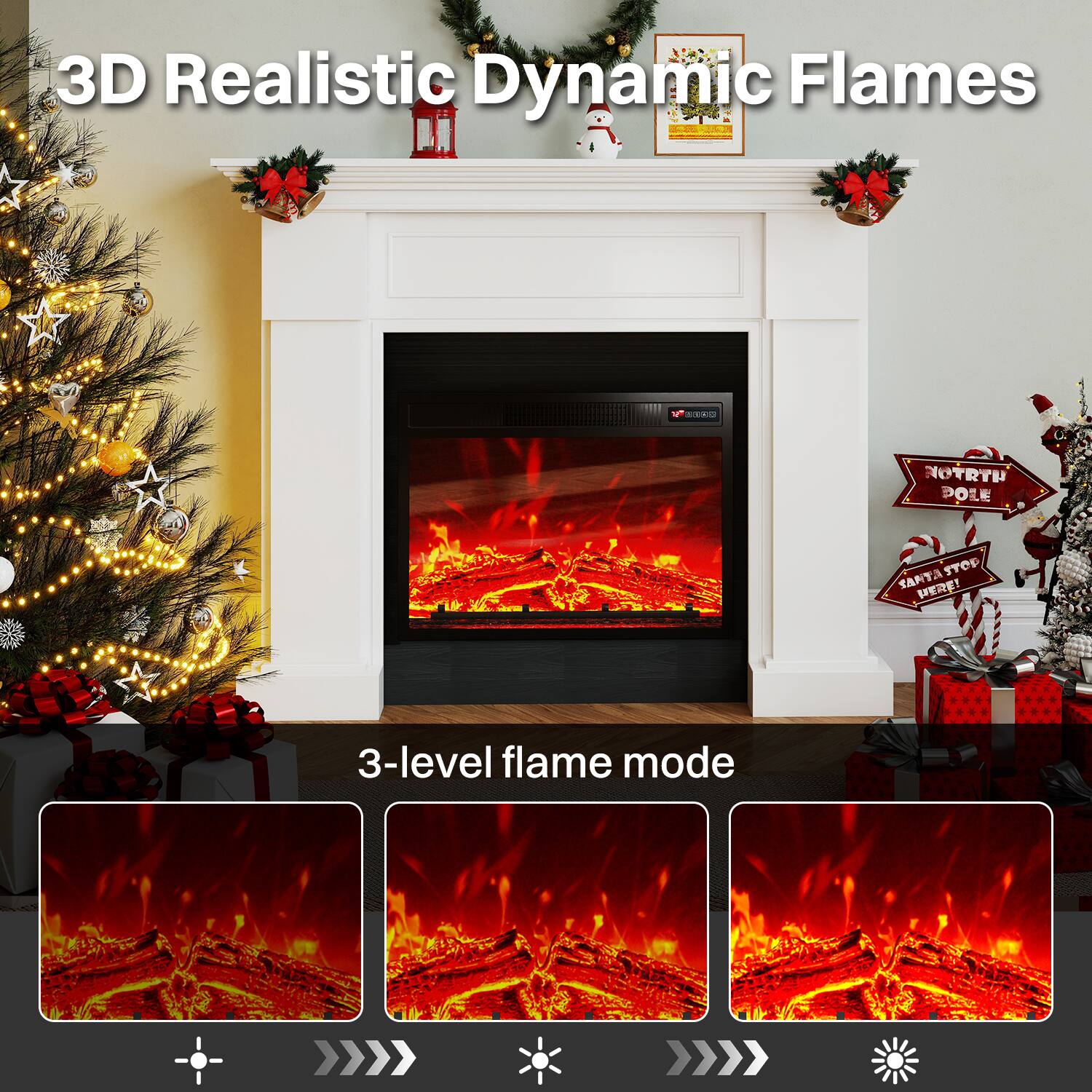 3D Realistic Dynamic Flames

3-level flame mode