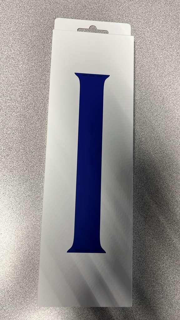 Apple - Watch Band SOLO LOOP 46MM WATCH BAND ULTRAMARINE MY8M3AM/A SZ 7 - Blue