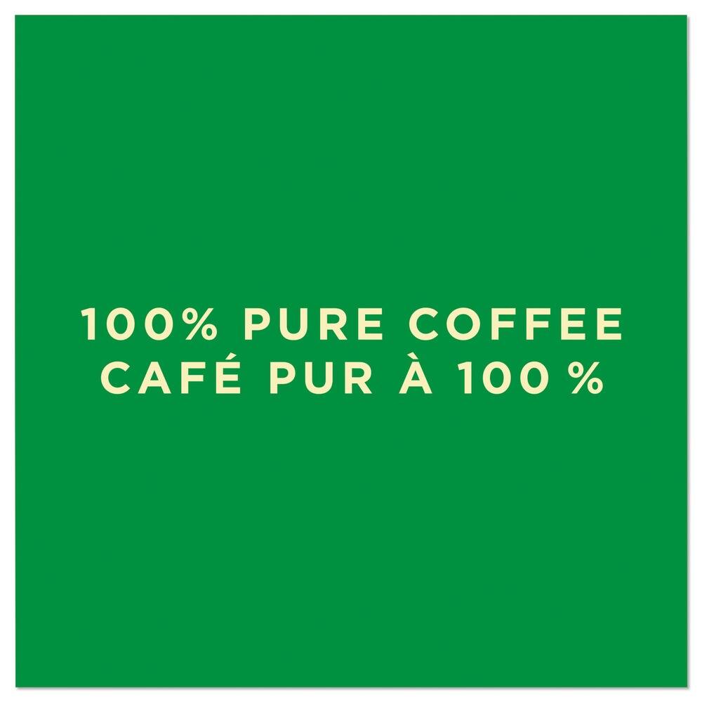 100% PURE COFFEE  
CAFÉ PUR À 100%