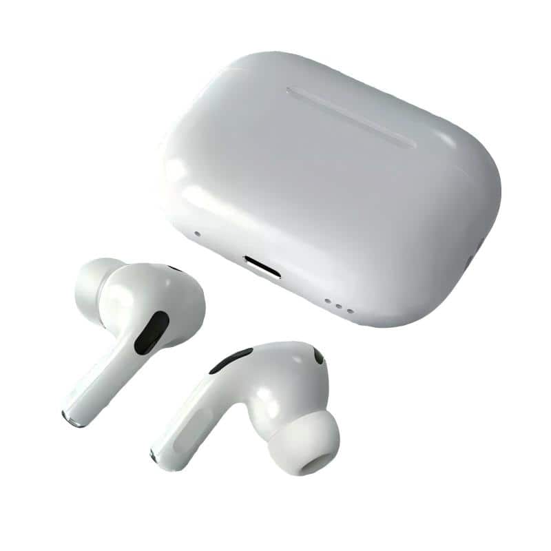 BEARSOLIM - Wireless bluetooth Earphones noise canceling headhone HiFi dual stereo earbuds for air pods pro xiaomi lenovo - White