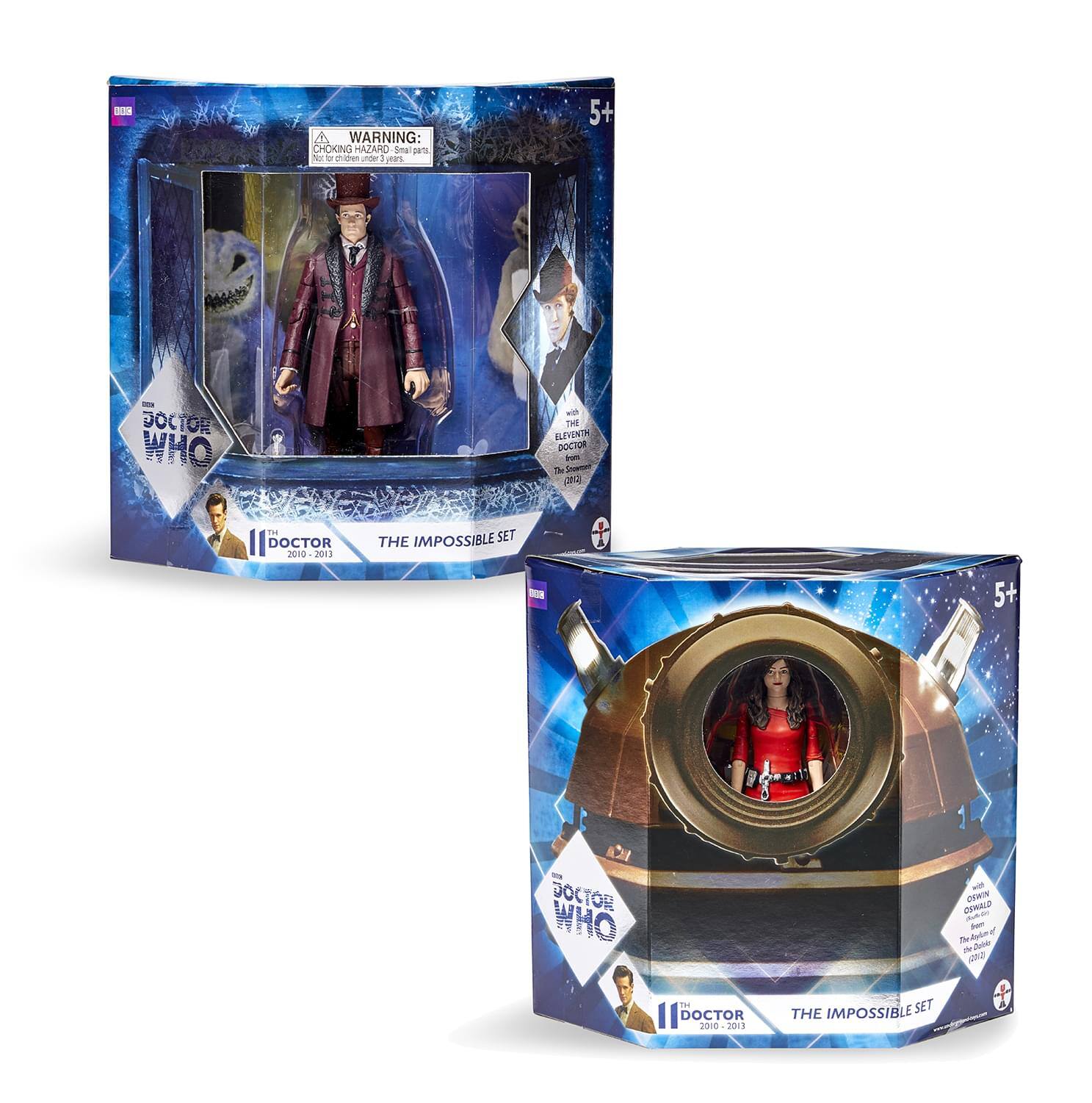 WARNING: CHOKING HAZARD - Small parts. Not for children under 3 years.

DOCTOR WHO
THE IMPOSSIBLE SET
5+
DOCTOR WHO
THE IMPOSSIBLE SET
2010-2013
